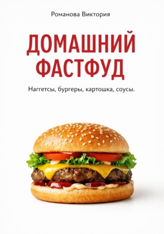 Обложка книги «Домашний фастфуд: наггетсы, бургеры, картошка, соусы»