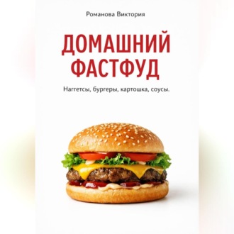 Обложка книги «Домашний фастфуд: наггетсы, бургеры, картошка, соусы»