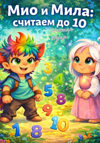 Обложка книги «Мио и Мила: считаем до 10»