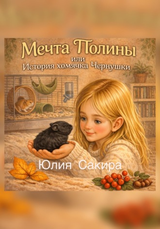 Обложка книги «Мечта Полины, или История хомячка Чернушки»