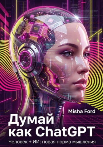 Обложка книги «Думай как ChatGPT. Человек + ИИ = Новая норма мышления»