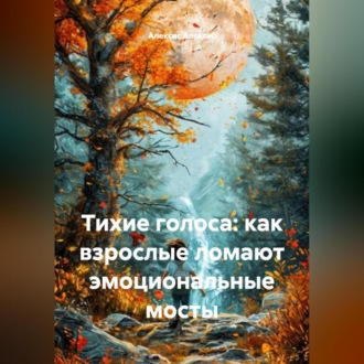 Обложка книги «Тихие голоса: как взрослые ломают эмоциональные мосты»