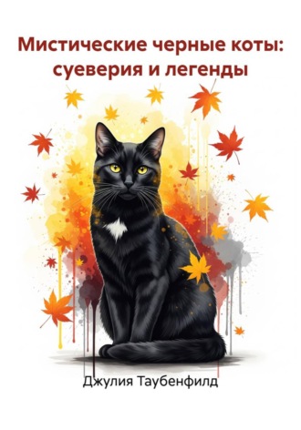 Обложка книги «Мистические черные коты: суеверия и легенды»