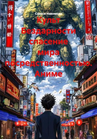 Обложка книги «Культ Бездарности спасение мира посредственностью. Аниме»