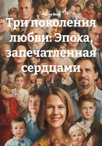 Обложка книги «Три поколения любви: Эпоха, запечатленная сердцами»