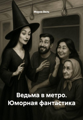 Обложка книги «Ведьма в метро. Юморная фантастика»