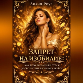 Обложка книги «Запрет на изобилие: как тело, желания и страх удовольствия блокируют деньги»