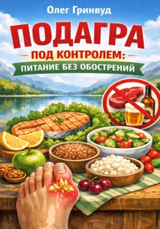 Обложка книги «Подагра под контролем: питание без обострений»