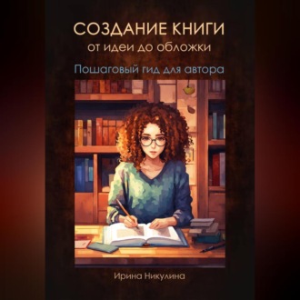 Обложка книги «Как написать и опубликовать книгу от идеи до обложки. Пошаговый гид для автора»