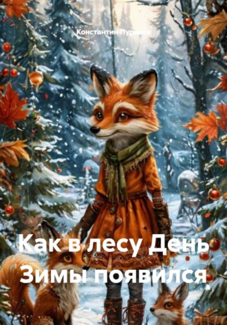 Обложка книги «Как в лесу День Зимы появился»