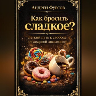 Обложка книги «Как бросить сладкое? Лёгкий путь к свободе от сахарной зависимости»
