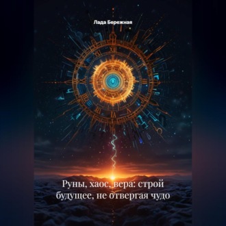 Обложка книги «Руны, хаос, вера: строй будущее, не отвергая чудо»