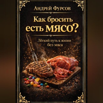 Обложка книги «Как бросить есть мясо? Лёгкий путь к жизни без мяса»