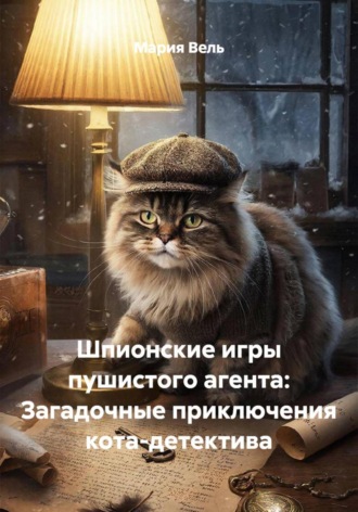 Обложка книги «Шпионские игры пушистого агента: Загадочные приключения кота-детектива»