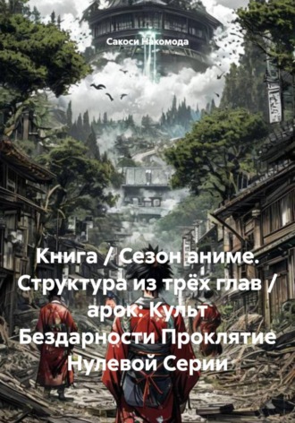 Обложка книги «Книга / Сезон аниме. Структура из трёх глав / арок: Культ Бездарности Проклятие Нулевой Серии»