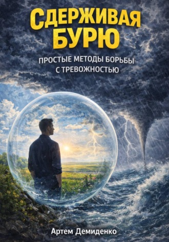 Обложка книги «Сдерживая бурю: Простые методы борьбы с тревожностью»