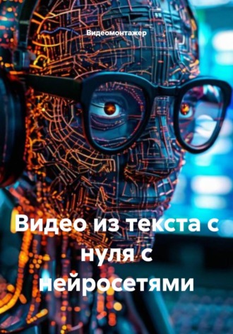 Обложка книги «Видео из текста с нуля с нейросетями»