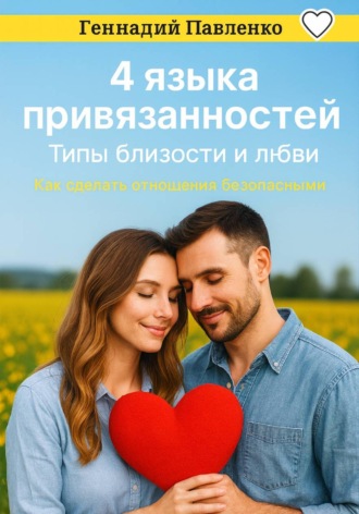 Обложка книги «4 языка привязанностей. Типы близости и любви»