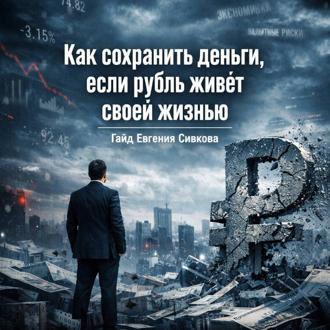 Обложка книги «Как сохранить деньги, если рубль живёт своей жизнью»