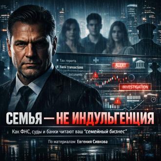 Обложка книги «Семья не индульгенция: как ФНС, суды и банки читают ваш семейный бизнес»