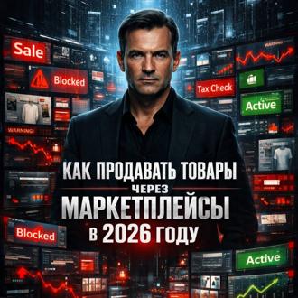 Обложка книги «Как продавать товары через маркетплейсы в 2026 году»