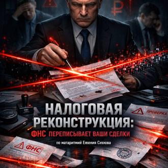 Обложка книги «Налоговая реконструкция: ФНС переписывает ваши сделки»