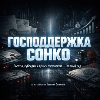 Обложка книги «СОНКО-2026: как получить поддержку и не попасть под проверку»