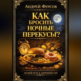 Обложка книги «Как бросить ночные перекусы? Лёгкий путь к здоровому сну»
