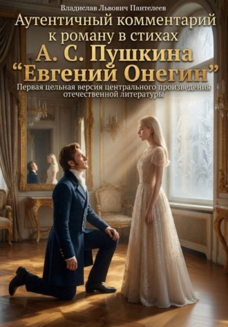 Обложка книги «Аутентичный комментарий к роману в стихах А. С. Пушкина «Евгений Онегин»»