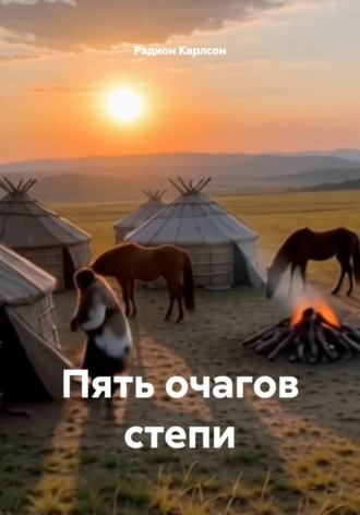Обложка книги «Пять очагов степи»