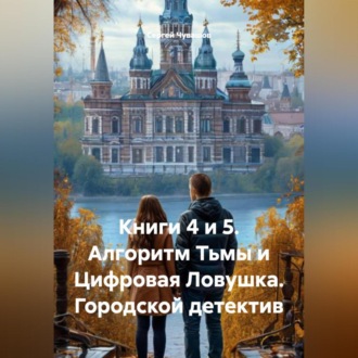 Обложка книги «Книги 4 и 5. Алгоритм Тьмы и Цифровая Ловушка. Городской детектив»