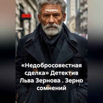 Обложка книги ««Недобросовестная сделка» Детектив Льва Зернова . Зерно сомнений»