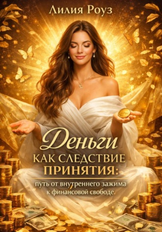 Обложка книги «Деньги как следствие принятия: путь от внутреннего зажима к финансовой свободе»