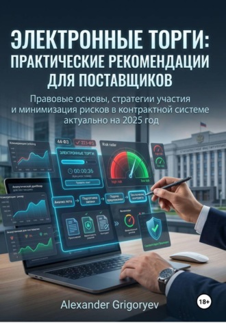Обложка книги «Электронные торги: практические рекомендации для поставщиков»