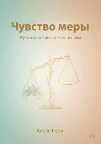 Алекс Гров. Чувство меры. Путь к устойчивым изменениям