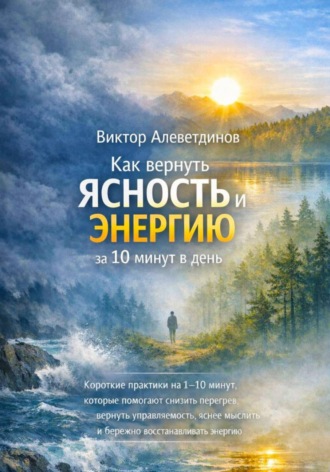 Обложка книги «Как вернуть ясность и энергию за 10 минут в день»