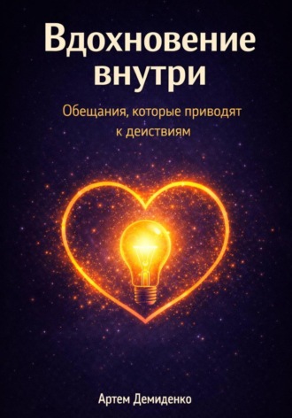 Обложка книги «Вдохновение внутри: Обещания, которые приводят к действиям»