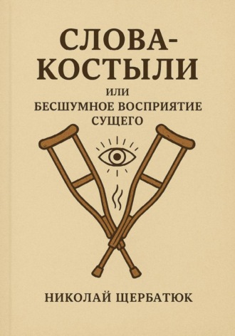Обложка книги «Слова-Костыли, или Бесшумное Восприятие Сущего»