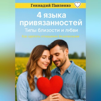 Обложка книги «4 языка привязанностей. Типы близости и любви.»