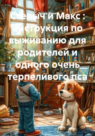 Мама Женя. Степыч и Макс : инструкция по выживанию для родителей и одного очень терпеливого пса