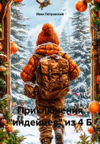 Обложка книги «Приключения «индейцев» из 4 Б»