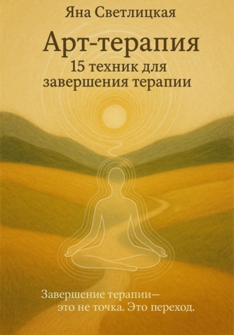 Обложка книги «Арт-терапия: 15 техник для завершения терапии»