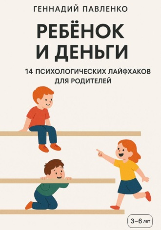 Обложка книги «Ребёнок и деньги: 14 психологических лайфхаков для родителей»