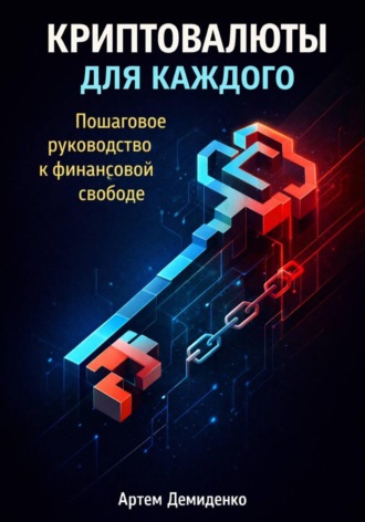 Обложка книги «Криптовалюты для каждого: Пошаговое руководство к финансовой свободе»