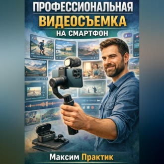 Обложка книги «Профессиональная видеосъемка на смартфон»