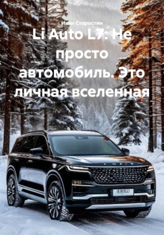 Li Auto L7: Не просто автомобиль. Это личная вселенная. Иван Владимирович Старостин