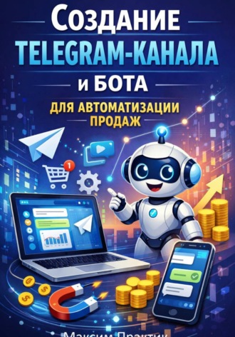 Обложка книги «Создание Telegram-канала и бота для автоматизации продаж»