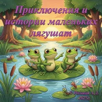 Обложка книги ««Приключения и истории маленьких лягушат» Часть первая»