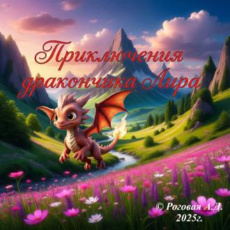 Обложка книги ««Приключения дракончика Лира» Часть первая»