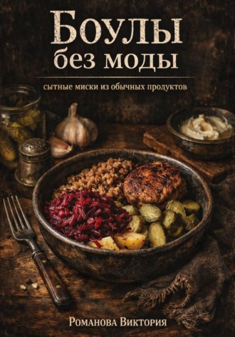 Обложка книги «Боулы без моды: сытные миски из обычных продуктов»